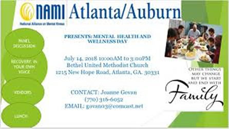 NAMI Atlanta/Auburn Mental Wellness Day